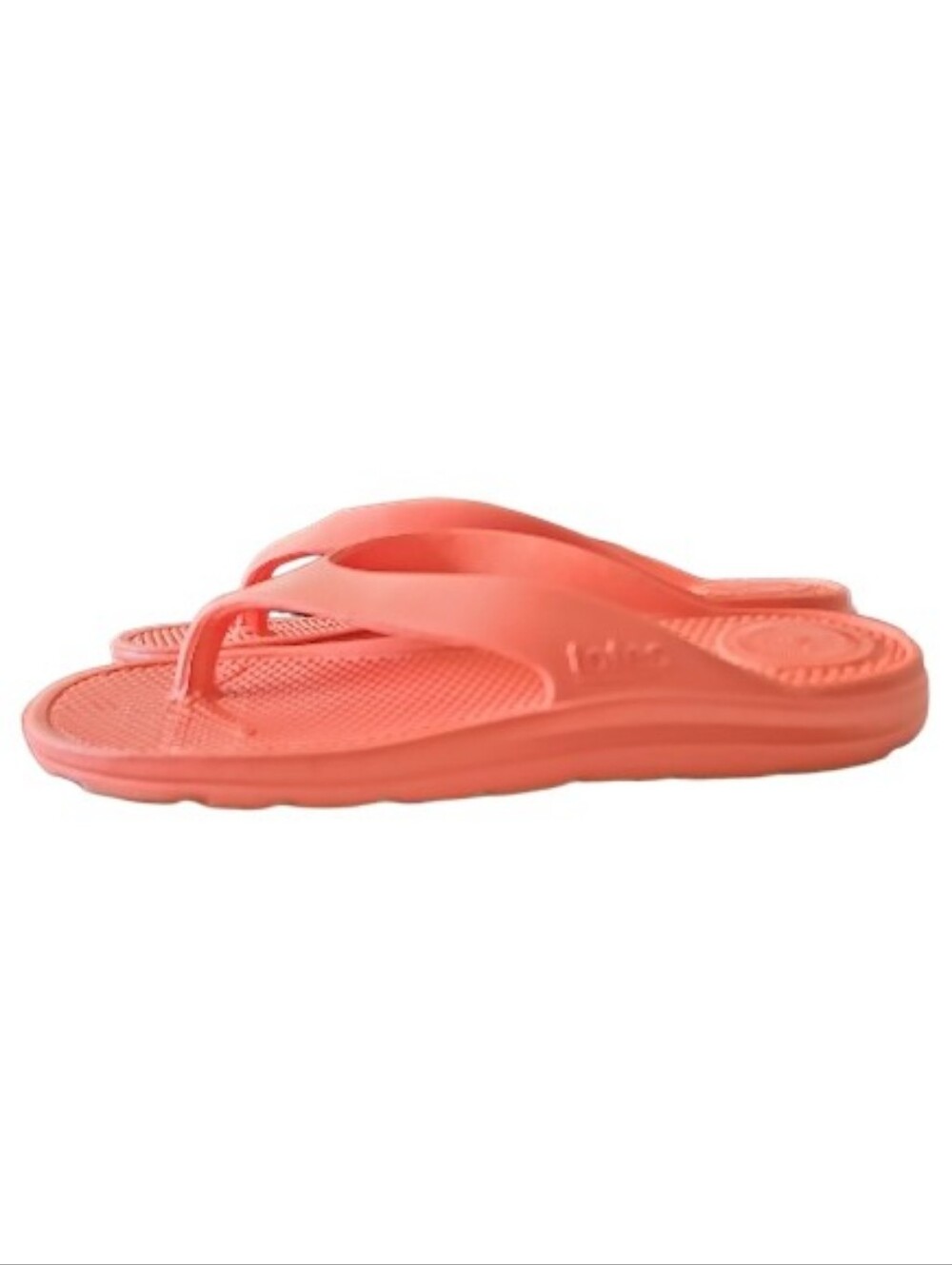 Totes Everywear Ara Thong Sandals Women’s 7 Tigerlily Lightweight Comfort Resort